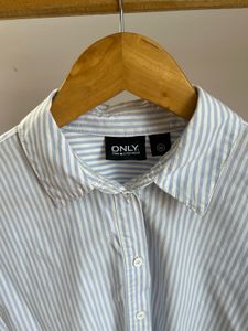 ONLY Brand Striped Cotton Shirt
