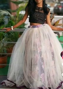 Floral Lehenga Skirt Set
