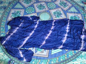 Blue Tie-Dye Kurta