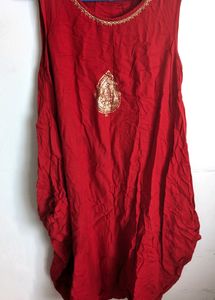 New red Kurta