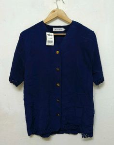 Trendy New Navy Blue 💙💙💙 Top For Women