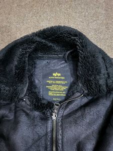 Alpha Industries leather Jacket