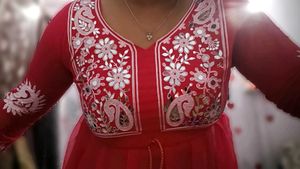 Pink Embroidered Top