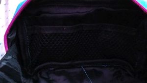 4 compartment blue pouch