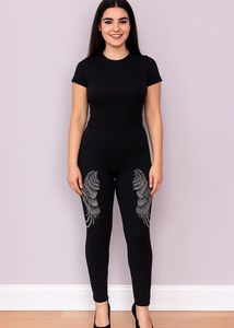 🏷️‼️Price Drop‼️Wing Print Leggings