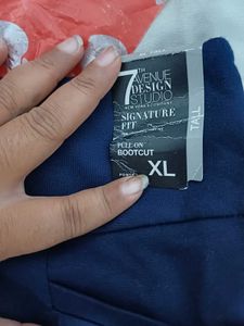 Navy Blue Women's Pants