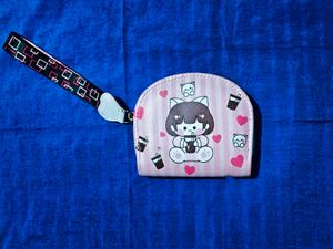 Kawaii Boba Girl Coin Purse