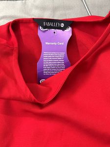 Red Faballey  Dress