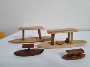Wooden Boats Showpieces