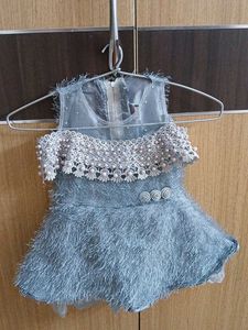 Cute Party Dress GREY