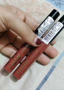 Set Of 2 Lakme Forever Matte Liquid Lipstick