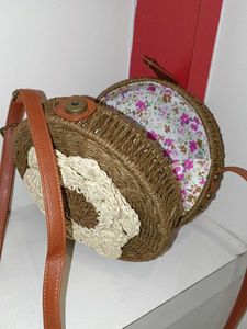 🏖️Bali Round Woven Crossbody Bag
