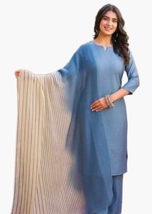 Elegant Blue Kurta Set
