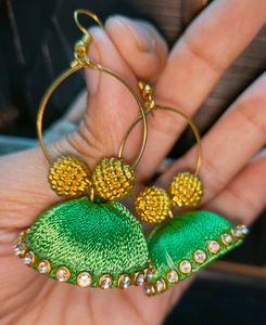 Combo - 2 Pairs Of Jhumkas