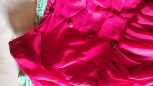 Dark Red Anarkali Kurta