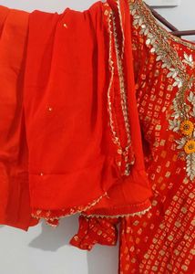 Neck Work Dress Set