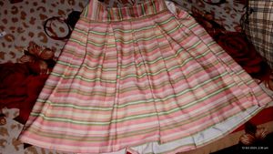 Multicolored Korean Skirt