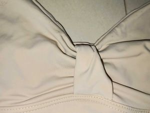 Comfy White Sports Bra Non Padded