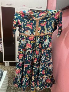 Floral Print Kurta with duppatta and bottom