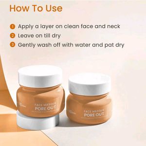 (Pack of 2) Earth Rhythm Pore Out Face Masks
