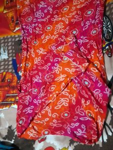 kurti set(Bandhani )