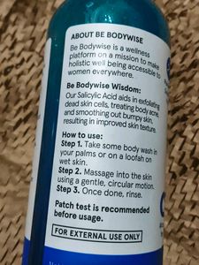 Bodywise 1% Salicylic Acid Body Wash