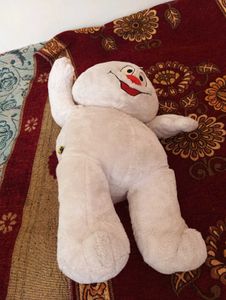 Snowman plush toy.