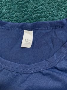BLUE FITTED TEE Price Is Negotiable!!!!!
