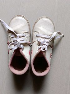 Toddler Girl's Shoes with Flowers
