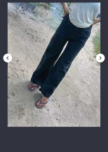 Stylish Wide Leg Denim Jeans