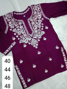 Chickenkari Rayon Short Top