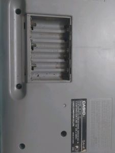 Casio SA-47 Piano Need Little Bit Of Repair Bcz Battery Potion Is Rusted.