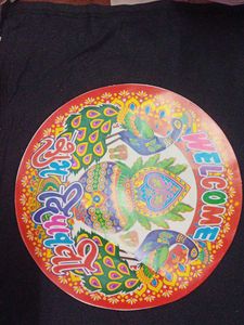 Welcome Wall Sticker Rangoli  Pack Of 5 Large