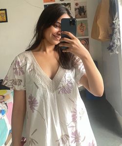 Floral Print Cotton Dress