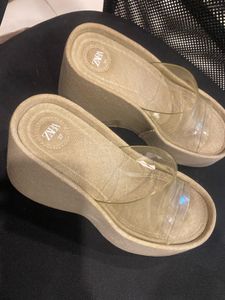 Zara Vinyl platform Pinteresty Wedges