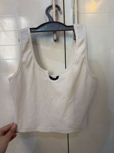 Ribbed Crop Tank Top