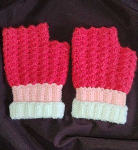Handmade Crochet Fingerless Gloves