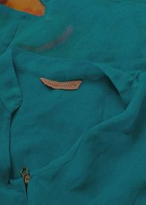 Women Sea Green See-through Top