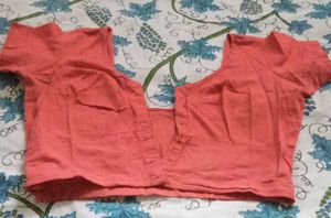 Cute Coral Blouse
