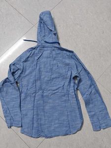 Blue Pullover Hoodie