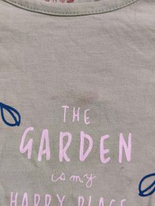 Cute Green Graphic Tee