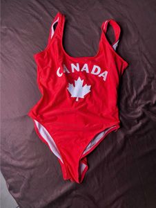 imported Red Canada bodysuit