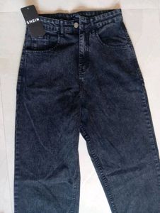 New With Tag Shein brand High Rise Stone Wash Jean