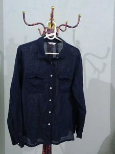 Navy Blue Shirt