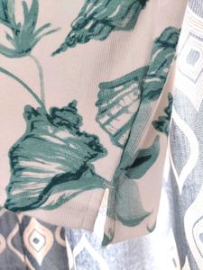 Blue Printed T Shirt