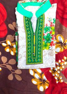 Combo Of Printed Kurta And Dupatta
