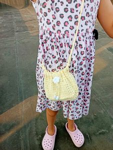 Crochet Crossbody Bag