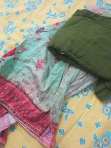 🍀🌺Green Kurta Set