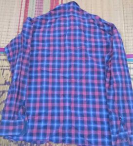 Plaid Button-Down Shirt