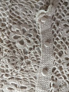 Crochet Knit Vest